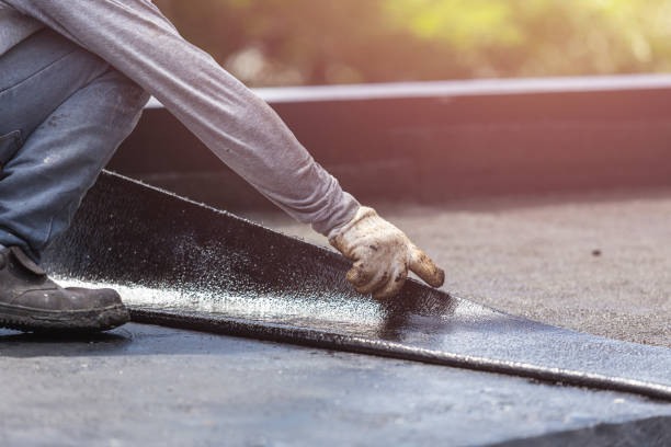 Professional Waterproofing technician working in Morris Plains, NJ